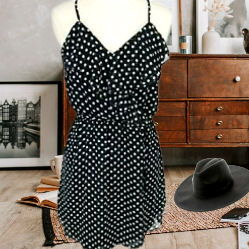 Polkadot Wrap Dress
